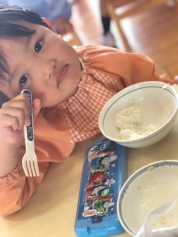 ももぐみさん給食の様子