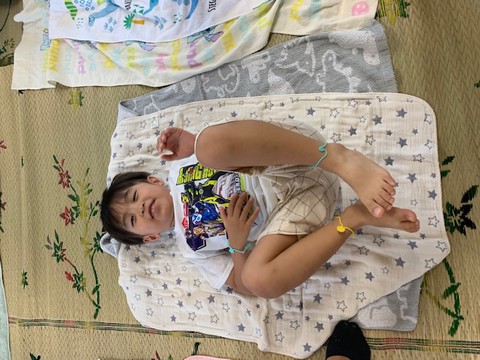 パジャマに着替えてテンションMAXのふじぐみさんパート２