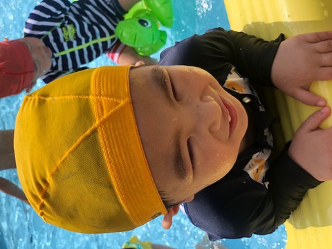 さくらぐみさん★天気がいいからプールにレッツゴー