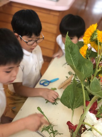 ふじぐみさん★キッズフラワー★