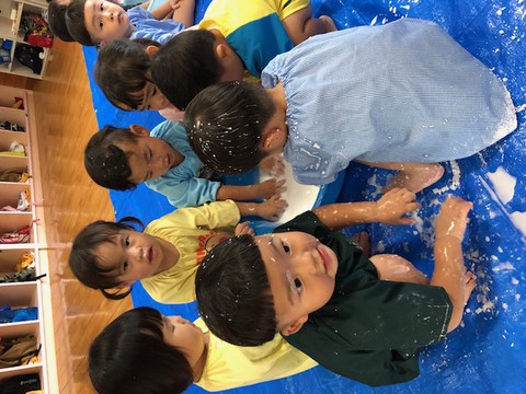 さくらぐみ★みんなが大好きな感触遊び〜♥