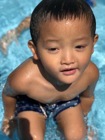 みんなが大好きなプール★ももぐみ