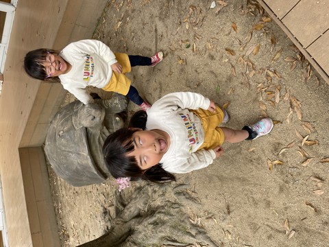 お外遊び◡̈⃝♩みんな大好き。