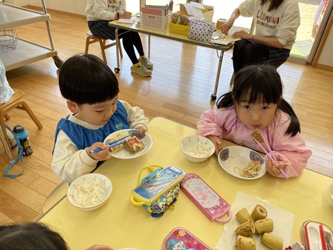 ゆりさん給食パート②