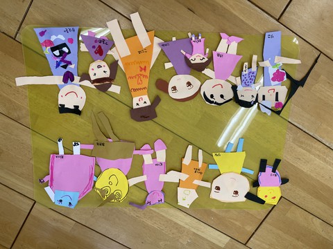 ふじぐみさんが自分を作ったよ❤️