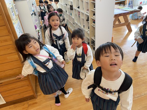 4/16 朝のルンビニー◡̈⃝♩