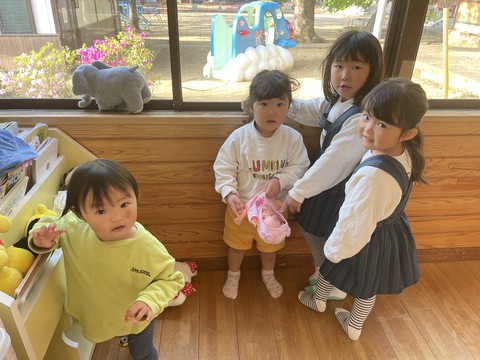 4/21 朝のこどもたち◡̈⃝♩