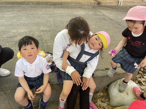 4/21 みんなおもいっきり遊んでまーす。