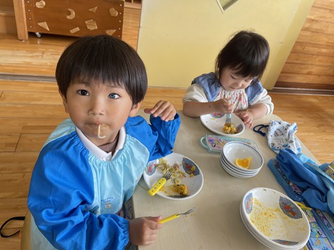 5/13 ちょいと給食の様子をパシャリ