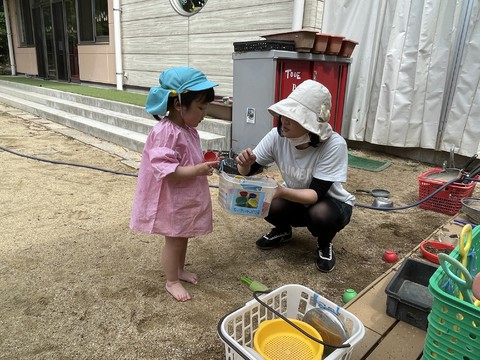 さくらぐみさん❤️お外遊び楽しい〜◡̈⃝♩