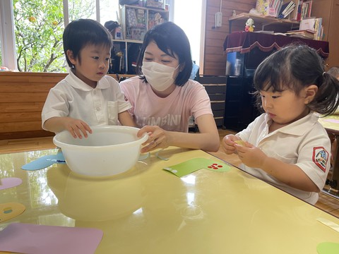 5/24 さくらぐみさん何やってるかな❓おじゃましまーす。