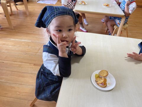 5/27 おいしそーです◡̈⃝♩もも組さん