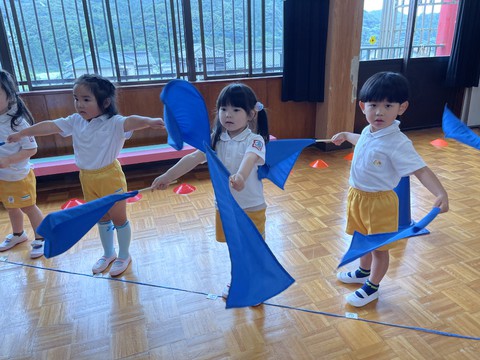 6/18  ゆりぐみさん◡̈⃝♩練習頑張ってるよ