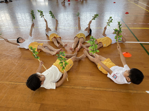 6/29 運動会練習頑張ってよ。