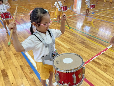 6/30 ふじぐみ鼓隊頑張ってるよパート②