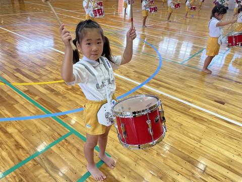 6/30 ふじぐみ鼓隊頑張ってるよパート③