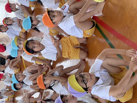 7/1 今日も運動会練習頑張ったよ◡̈⃝♩